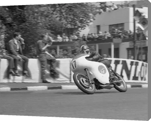 Arthur Wheeler at Quarter Bridge: 1962 Lightweight TT