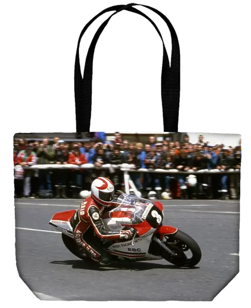 Brian Reid at Parliament Square: 1986 Formula Two TT
