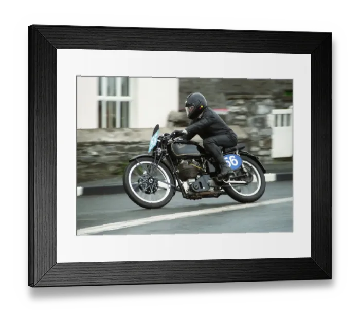 Framed Print : Bernard Guerin at Ballabeg: 1993 Classic TT
