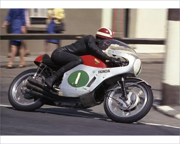 Ralph Bryans at Parlaiment Square: 1967 Lightweight TT