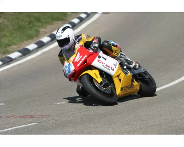 Keith Amor at Creg ny Baa: 2007 Supersport TT