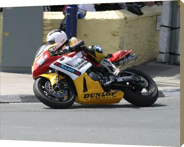 Keith Amor at Parliament Square: 2007 Superstock TT