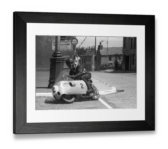 Framed Print : Marcel Cama at the Manx Arms: 1956 Ultra Lightweight TT Framed Print : Marcel Cama at the Manx Arms: 1956 Ultra Lightweight TT