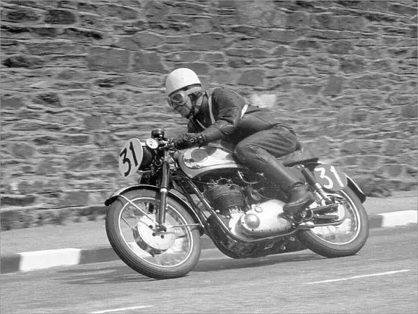 Maurice Candy at Union Mills: 1956 Senior TT