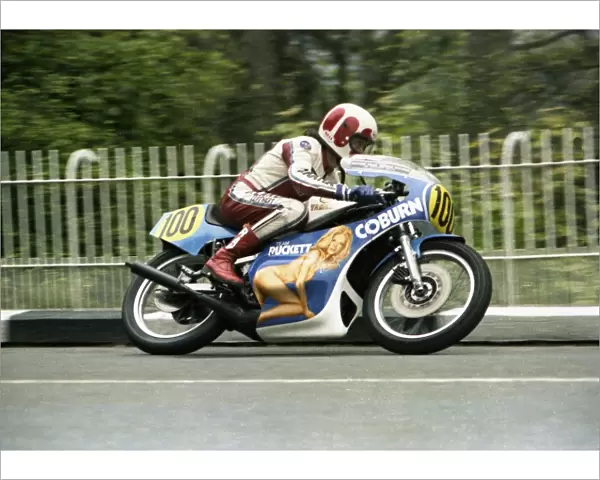 Vaughan Coburn at Braddan Bridge; 1979 Senior TT