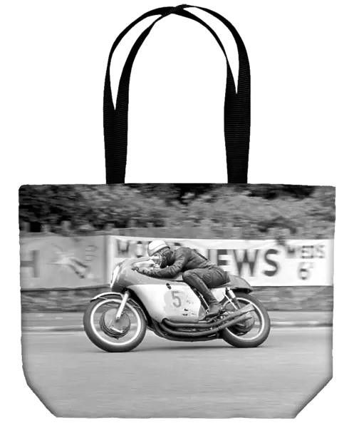 Mike Hailwood and the bent MV: 1965 Senior TT