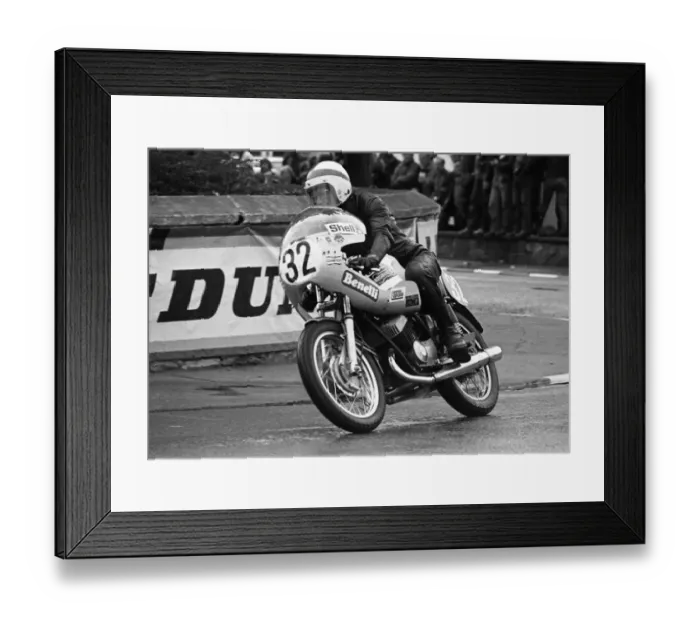 Framed Print : Peter Courtney at Parliament Square, 1974 Lightweight TT Framed Print : Peter Courtney at Parliament Square, 1974 Lightweight TT