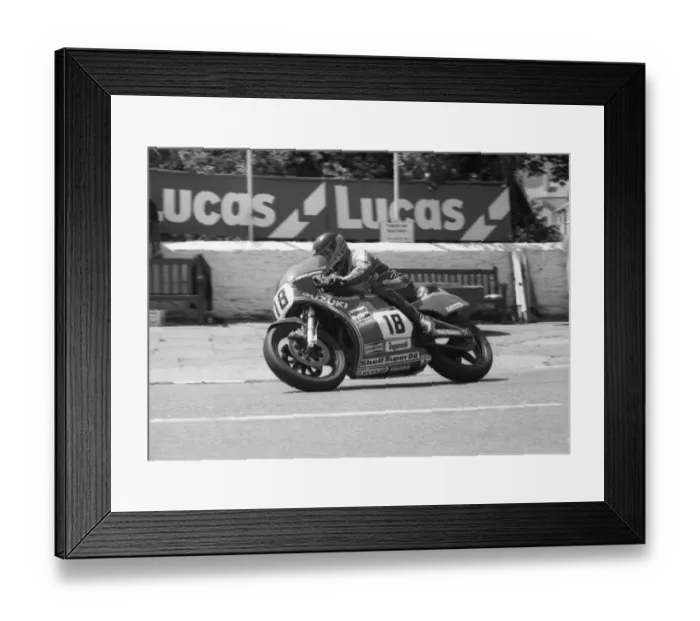 Framed Print : Graeme Crosby at Parliament Square: 1981 Classic TT Framed Print : Graeme Crosby at Parliament Square: 1981 Classic TT