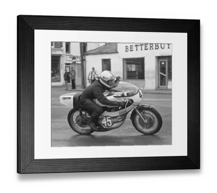 Framed Print : Ken Daniels at Ramsey: 1974 Lightweight TT Framed Print : Ken Daniels at Ramsey: 1974 Lightweight TT