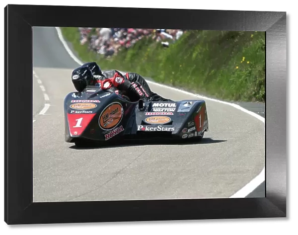 Dave Molyneux at Creg ny Baa: 2007 Sidecar race B