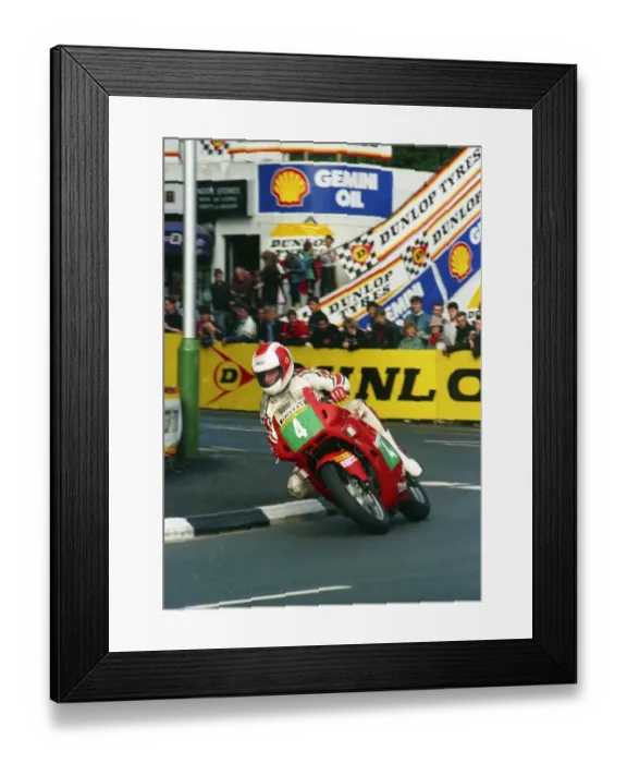 Framed Print : Dave Dean at Quarter Bridge: 1988 Production C TT Framed Print : Dave Dean at Quarter Bridge: 1988 Production C TT