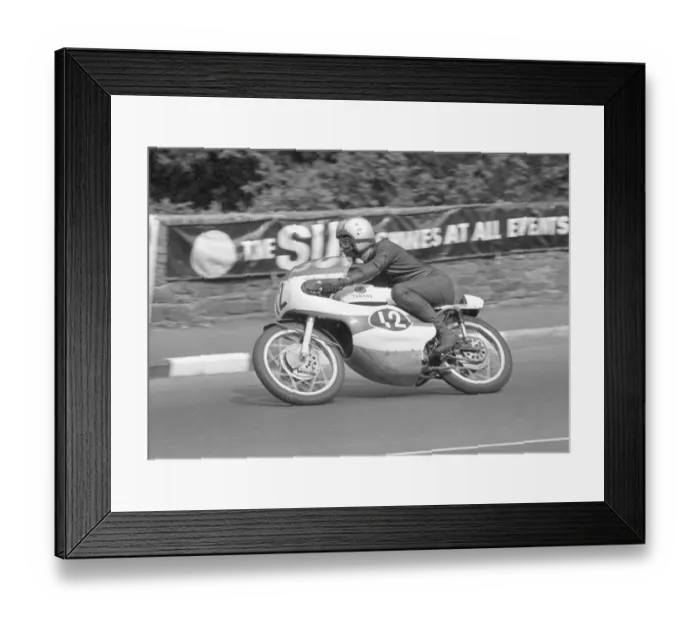 Framed Print : Michelle Duff at Quarter Bridge: 1966 Ultra Lightweight TT Framed Print : Michelle Duff at Quarter Bridge: 1966 Ultra Lightweight TT