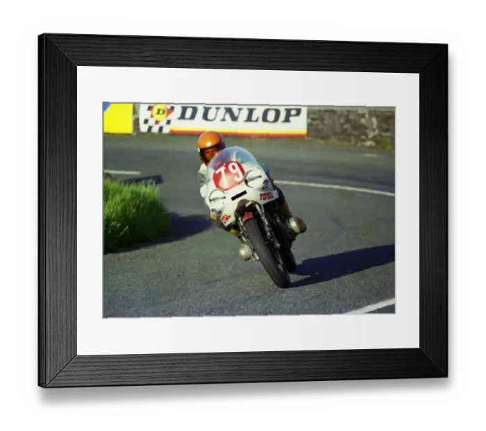 Framed Print : Steve Eldridge at the Gooseneck: 1979 Formula One TT Framed Print : Steve Eldridge at the Gooseneck: 1979 Formula One TT
