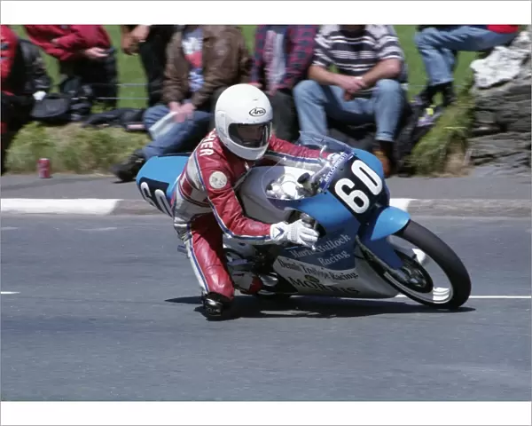 Chris Fargher at Sulby Bridge: 1994 Ultra Lightweight TT