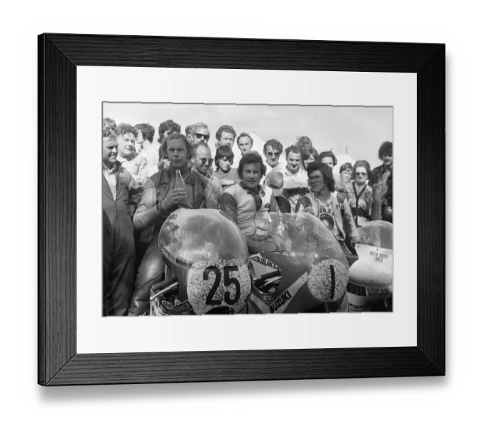 Framed Print : Top 3 in the 1973 Senior TT Framed Print : Top 3 in the 1973 Senior TT