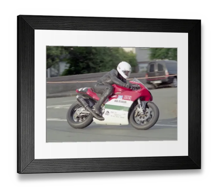 Framed Print : Denis Gallagher at White Gates: 1999 Singles TT Framed Print : Denis Gallagher at White Gates: 1999 Singles TT