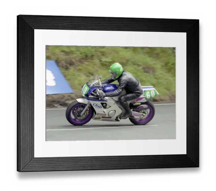 Framed Print : Denis Gallagher leaving Ramsey Hairpin: 2000 Lightweight TT Framed Print : Denis Gallagher leaving Ramsey Hairpin: 2000 Lightweight TT