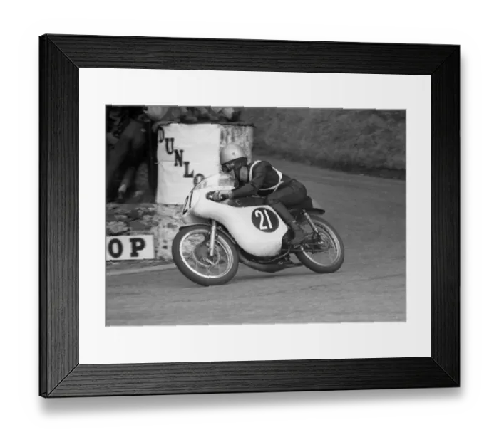 Framed Print : John Grace (Montesa) at Governors Bridge: 1961 Ultra Lightweight TT Framed Print : John Grace (Montesa) at Governors Bridge: 1961 Ultra Lightweight TT
