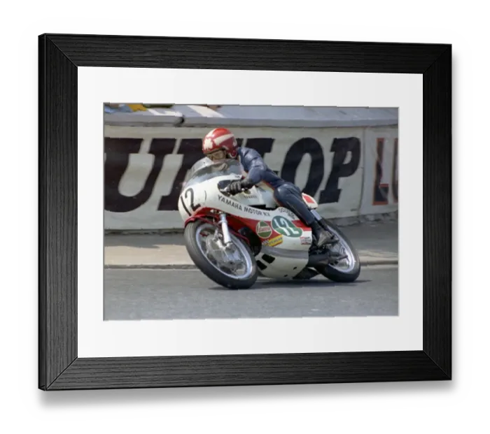 Framed Print : Rodney Gould at Parliament Square: 1970 Lightweight TT Framed Print : Rodney Gould at Parliament Square: 1970 Lightweight TT