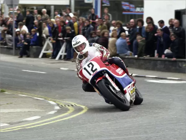 Mick Grant at Parliament Square: 1980 Classic TT