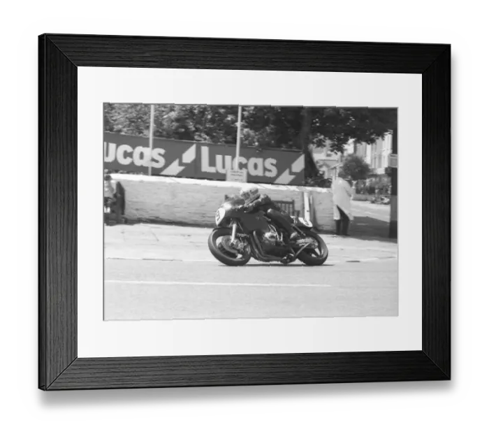 Framed Print : Alex George at Parliament Square: 1981 Classic TT Framed Print : Alex George at Parliament Square: 1981 Classic TT