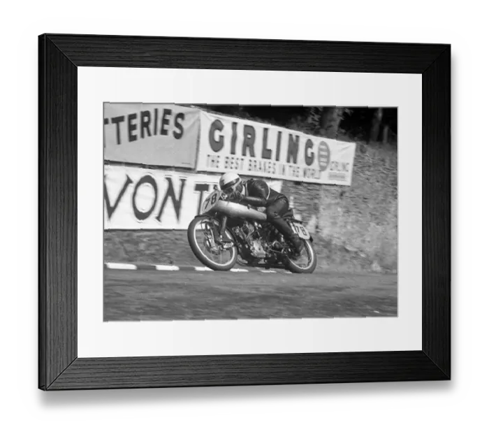 Framed Print : Werner Hs (NSU) 1953 Ultra Lightweight TT Framed Print : Werner Hs (NSU) 1953 Ultra Lightweight TT