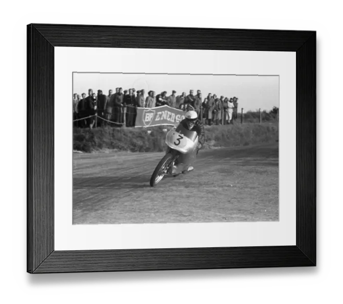 Framed Print : Werner Haas at Cronk ny Mona: 1954 Ultra Lightweight TT Framed Print : Werner Haas at Cronk ny Mona: 1954 Ultra Lightweight TT