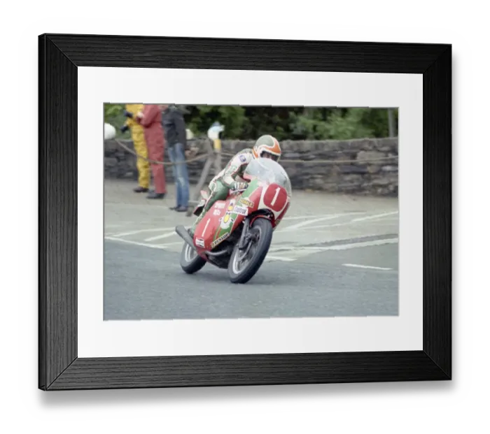 Framed Print : Tom Herron (Ducati) 1977 Formula One TT Framed Print : Tom Herron (Ducati) 1977 Formula One TT