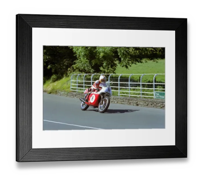 Framed Print : Dave Hailwood at Ginger Hall; 2002 Classic Parade Framed Print : Dave Hailwood at Ginger Hall; 2002 Classic Parade