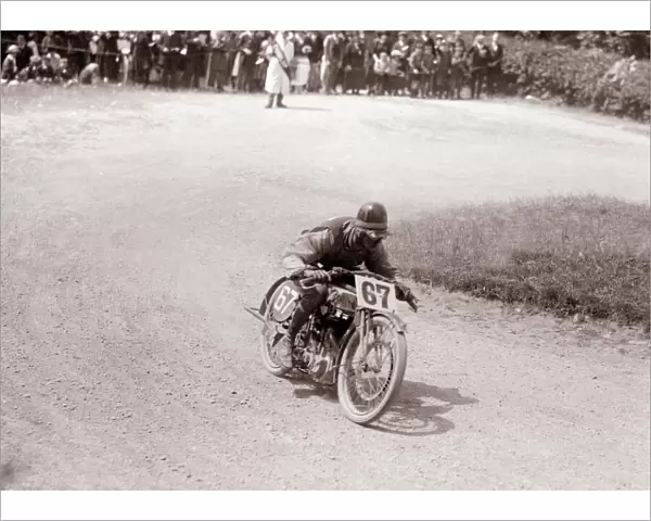 George Dance (Sunbeam) 1921 Senior TT