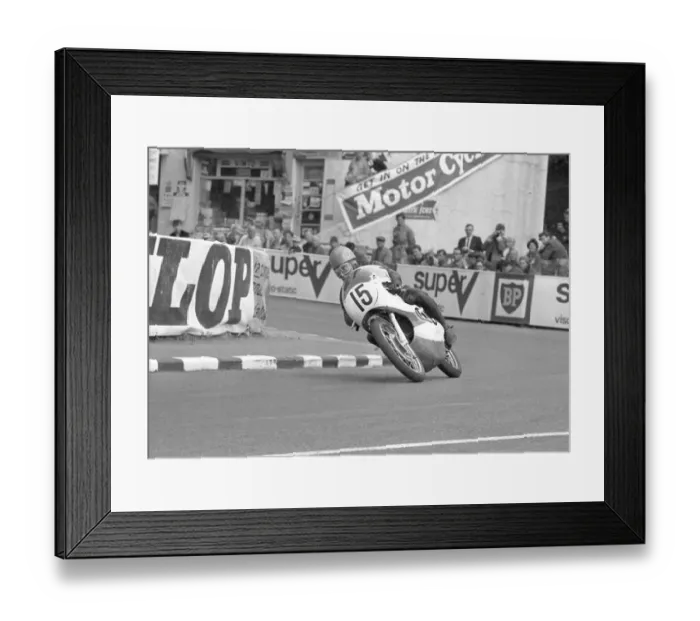Framed Print : Bill Ivy (Yamaha): 1966 Ultra Lightweight TT Framed Print : Bill Ivy (Yamaha): 1966 Ultra Lightweight TT