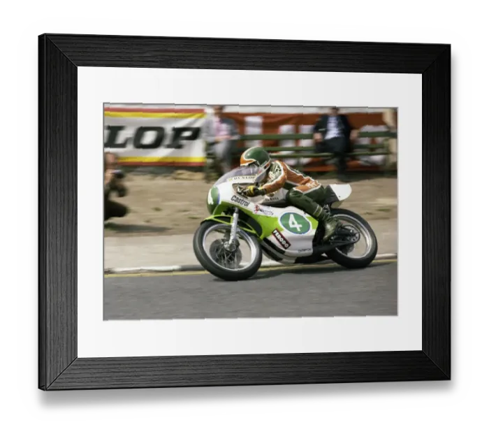 Framed Print : Tom Herron; 1976 Lightweight TT Framed Print : Tom Herron; 1976 Lightweight TT