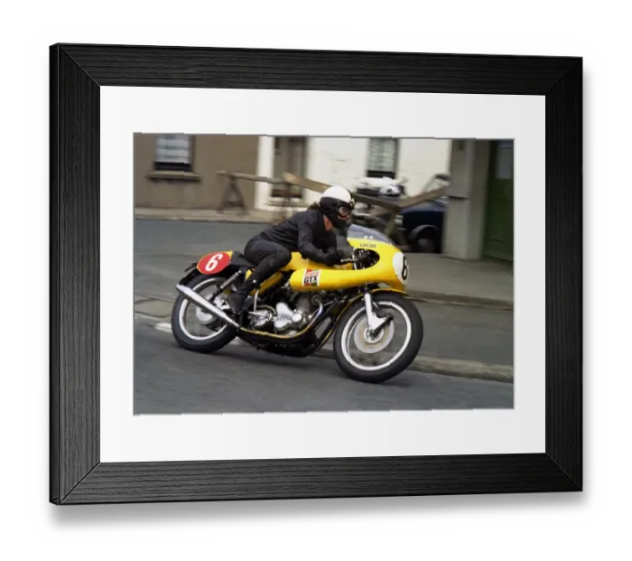 Framed Print : Keith Turner (Norton) 1971 Production TT Framed Print : Keith Turner (Norton) 1971 Production TT