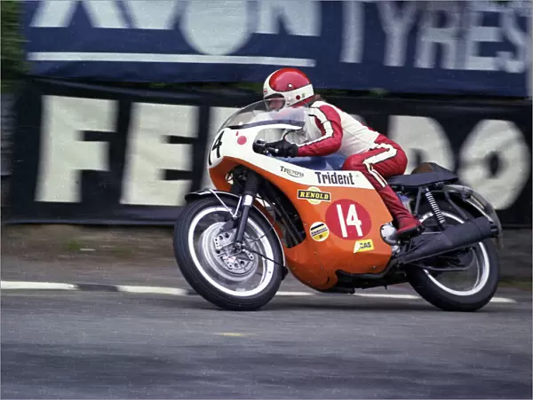 Ken Huggett (Triumph) 1973 Production TT