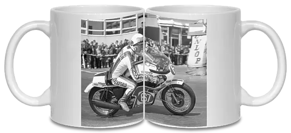 Dave Croxford on Slippery Sam; 1975 Production TT