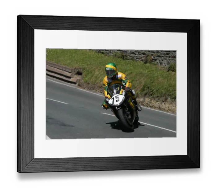Framed Print : Chris McGahan (Yamaha) 2006 TT Superbike Framed Print : Chris McGahan (Yamaha) 2006 TT Superbike