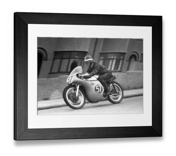 Framed Print : Mike the Bikes first TT: 1958 Junior TT Framed Print : Mike the Bikes first TT: 1958 Junior TT
