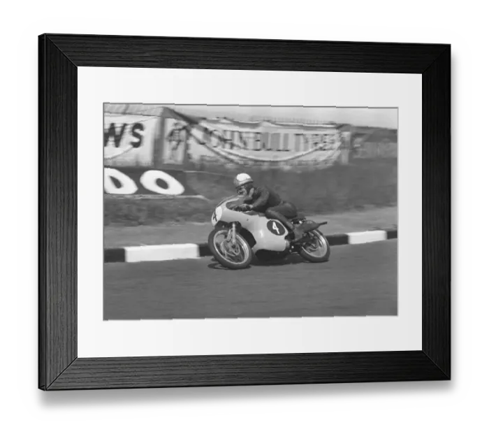 Framed Print : Mike Hailwood (EMC) 1962 Ultra Lightweight TT Framed Print : Mike Hailwood (EMC) 1962 Ultra Lightweight TT