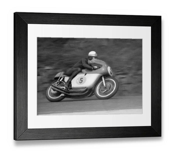 Framed Print : Mike Hailwood (MV) 1964 Senior TT Framed Print : Mike Hailwood (MV) 1964 Senior TT