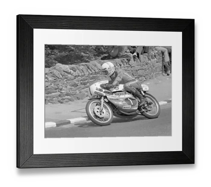 Framed Print : Charlie Williams (Yamaha) 1973 Ultra Lightweight TT Framed Print : Charlie Williams (Yamaha) 1973 Ultra Lightweight TT