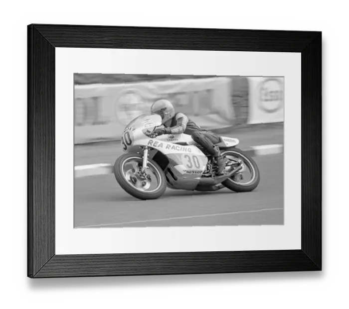 Framed Print : Still just Joe: Joey Dunlop (Yamaha): 1977 Senior TT