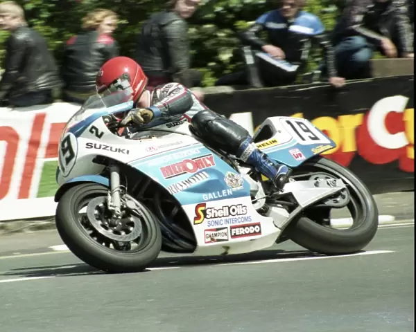 Rob McElnea (Suzuki) 1984 formula One TT