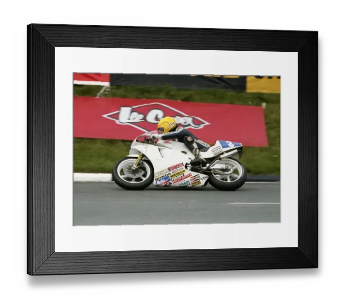 Framed Print : Joey at the Creg: 1991 Junior TT Framed Print : Joey at the Creg: 1991 Junior TT