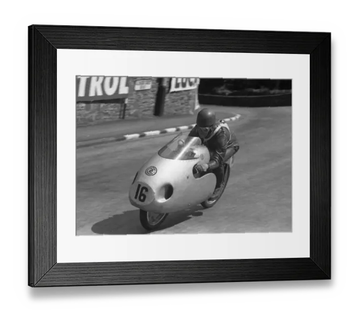 Framed Print : Franta Bartos (CZ) 1957 Lightweight TT Framed Print : Franta Bartos (CZ) 1957 Lightweight TT