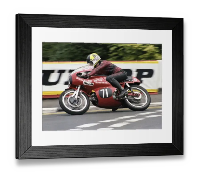 Framed Print : Mick Boddice (Aermacchi) 1979 Formula Three TT Framed Print : Mick Boddice (Aermacchi) 1979 Formula Three TT