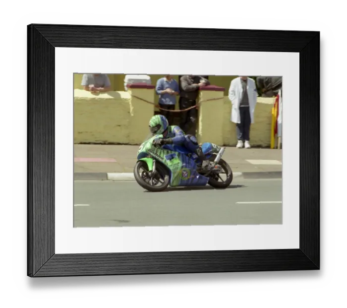Framed Print : Nigel Bish (Honda) 2002 Ultra Lightweight TT Framed Print : Nigel Bish (Honda) 2002 Ultra Lightweight TT