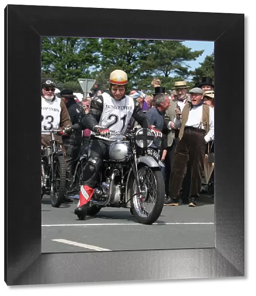 Where did you get that hat! Guy Martin: 2007 TT Re-enactment