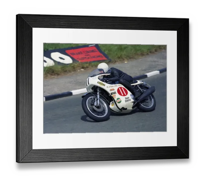 Framed Print : Roger Corbett (Triumph) 1974 Production TT Framed Print : Roger Corbett (Triumph) 1974 Production TT