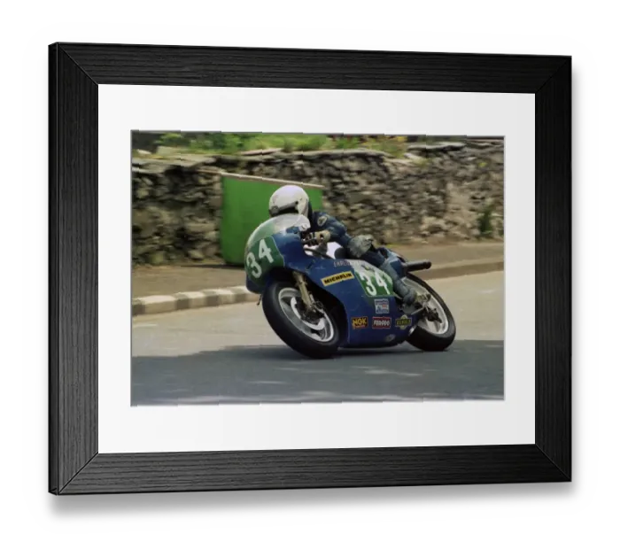 Framed Print : Kevin de Cruz (EMC) 1986 Lightweight TT Framed Print : Kevin de Cruz (EMC) 1986 Lightweight TT