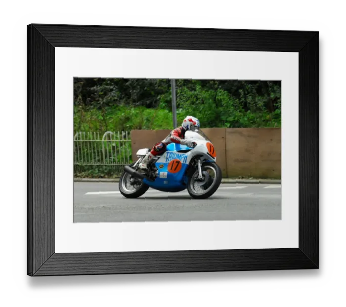 Framed Print : Gavin Lupton (Triumph) 2012 Classic Superbike MGP Framed Print : Gavin Lupton (Triumph) 2012 Classic Superbike MGP
